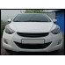 artx luxury carbon grill eyeline hyundai elantra 2010-13